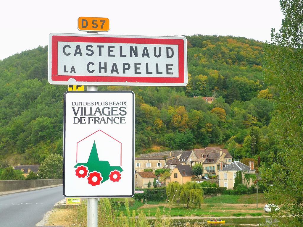 Terre D'Histoire - Baignade - Canoe - Piste Cyclable A 100 M Castelnaud La Chapelle Exteriör bild
