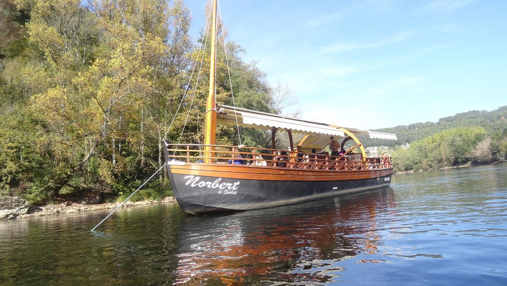 Terre D'Histoire - Baignade - Canoe - Piste Cyclable A 100 M Castelnaud La Chapelle Exteriör bild
