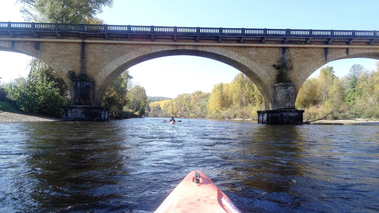 Terre D'Histoire - Baignade - Canoe - Piste Cyclable A 100 M Castelnaud La Chapelle Exteriör bild